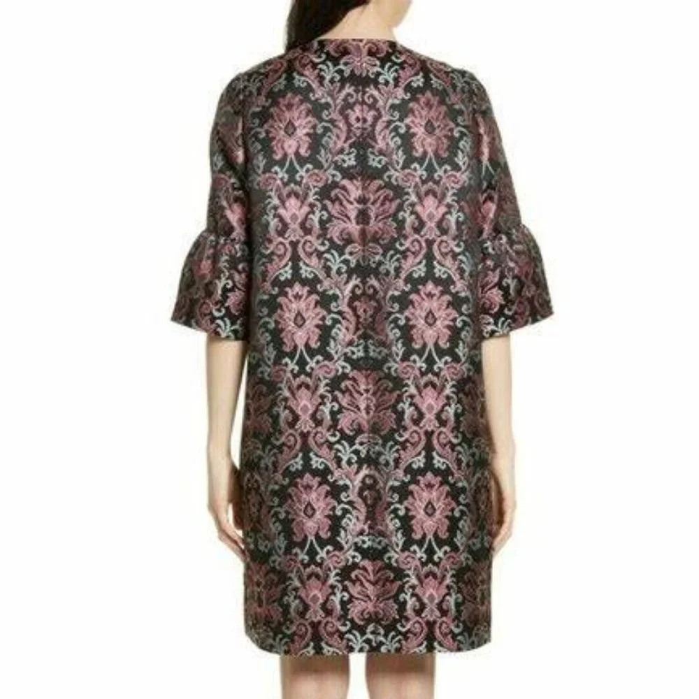 Kate Spade Tapestry Jacquard Jacket Coat Size 10 NEW with Tag